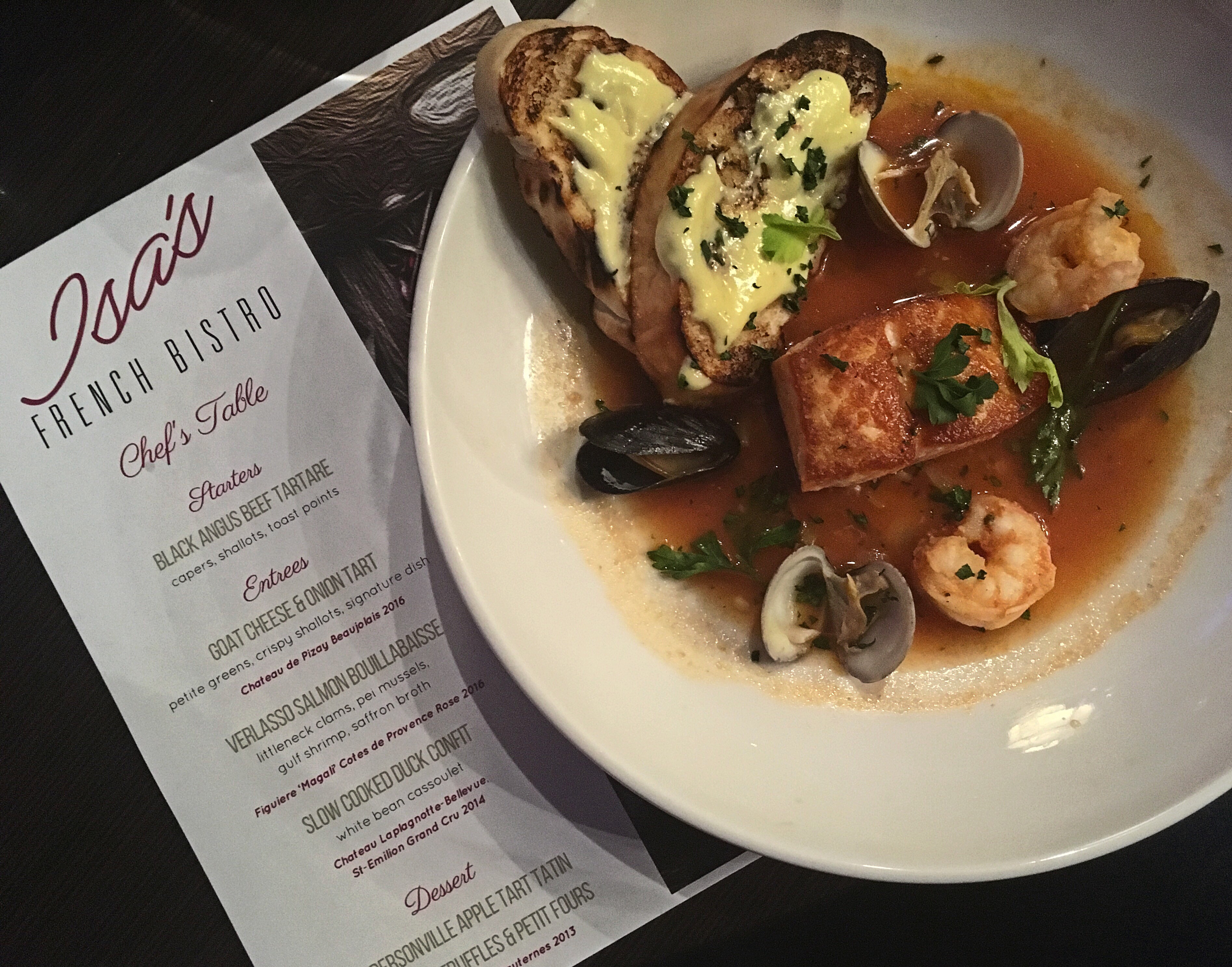 Isa's seafood bouillabaisse