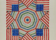 Star and Flag Design Quilt, Fred Hassebrock. Source: National Gallery of Art
